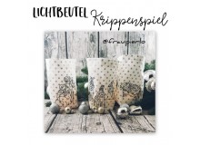 Stickserie ITH - Lichtbeutel Krippenspiel